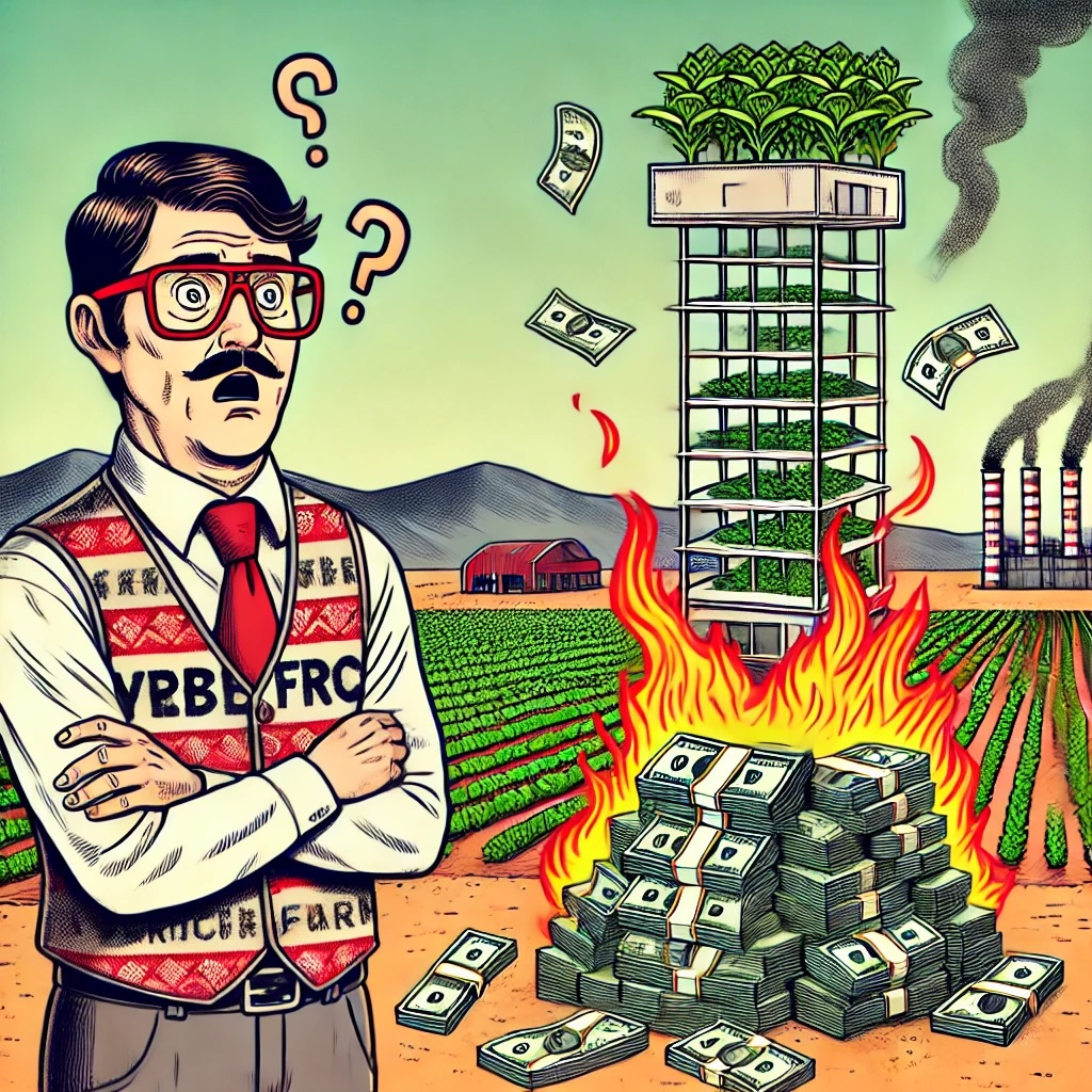 Is Plenty (& vertical farming) the Juicero of agriculture?