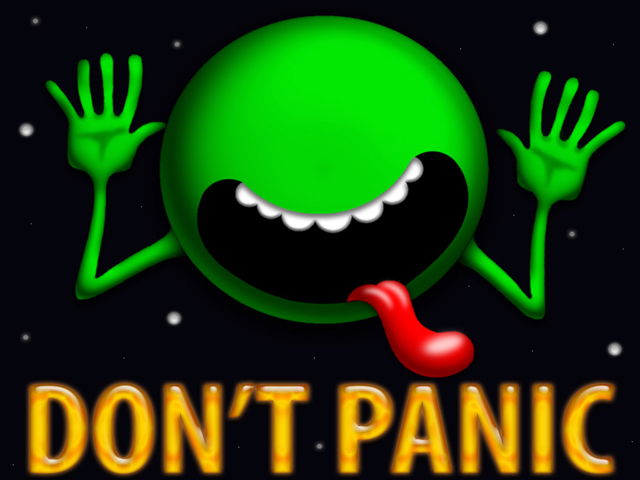 "Don't Panic"